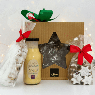 Weihnachtsbox Stern Stollen und PUNSCH
